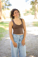 Brooke senior photos at Spencer Peirce Little Farm 2025