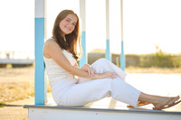 Emmerson beach senior photos 2025