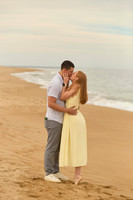 Julia and Colin beach surprise proposal