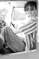 Ber senior photos at the Plum Island Airport 2025