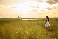 Peighton beach senior photos 2025