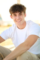 Hugh R beach senior photos