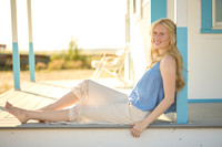 Emma beach senior photos