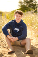 Matt D beach senior photos 2025