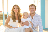 Whitney beach baby belly family photos