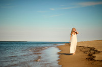 Payton K beach senior photos 2025