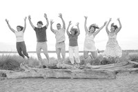 The Tripps beach family photos
