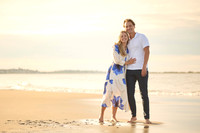 Crane Beach engagement photos Katie and Ryan
