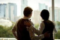 Museum of Science wedding pre ceremony