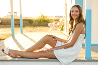 Theresa beach senior photos