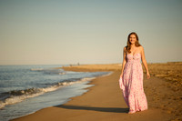 Elsie beach senior and family photos