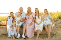 Michelle's extended family beach photos