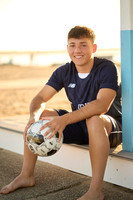 Matthew L beach senior photos slight smoothing filter