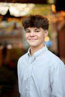 Luke senior photos downtown Newburyport