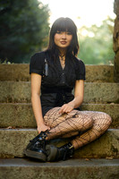 Cambria senior photos at Maudslay