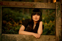 Cambria senior photos at Maudslay