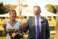 Spencer Peirce Little Farm wedding toast