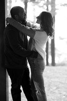 Kelly and Taylor engagement photos at Moseley Woods not retouched