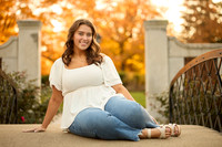 Victoria Fall senior photos at Atkinson Common