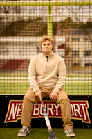 Cody senior photos at the Newburyport High School Stadium slight smoothing filter