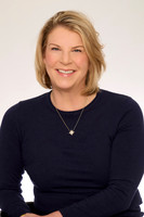 Kate L professional studio headshots on white background slight smoothing filter