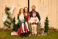 Meghan's fall and holiday family photos at Spencer Peirce Little Farm