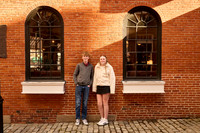 Jen RM holiday photos downtown Newburyport 15 mini session
