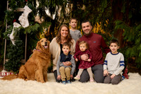 Katie's fall and holiday family photos at Atkinson Common 30 minute session
