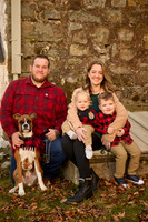 Rich and Kelly fall mini session at Spencer Peirce Little Farm