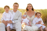 Francesca's family at Plum Island