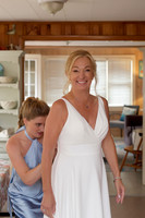 beach wedding pre ceremony