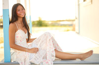 Phoebe Li senior photos on Plum Island slight smoothing filter