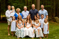 Whitney's extended family group photos