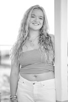 Lila beach senior photos