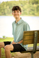 Danny senior photos at Alliance Park