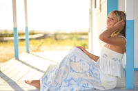 Maecy beach senior photos