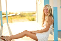 Alyssa beach senior photos