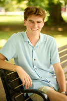 Logan senior photos at Atkinson Common