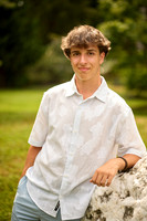Nicholas V senior photos Atkinson Common 30 minute session