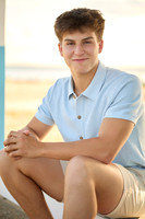 Cruise beach senior photos