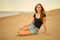 Abby beach senior photos
