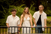 Himmel Triplets senior photos Atkinson Common and Plum Island