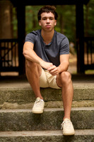 Jake Moseley senior photos slight smoothing filter