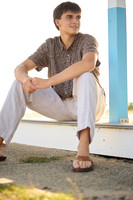 Foster beach senior photos slight smoothing filter
