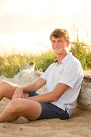 Nicky beach senior photos slight smoothing filter