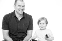 Hannah's family studio photos Newburyport photographer retouched