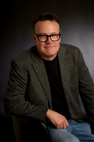 Michael U studio headshots dark background 30 minute session slight smoothing filter