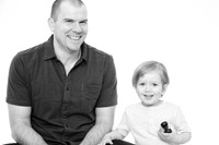 Hannah's family studio photos Newburyport photographer not retouched