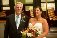 Mission on the Bay wedding pre ceremony