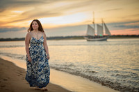 Ayla beach senior photos